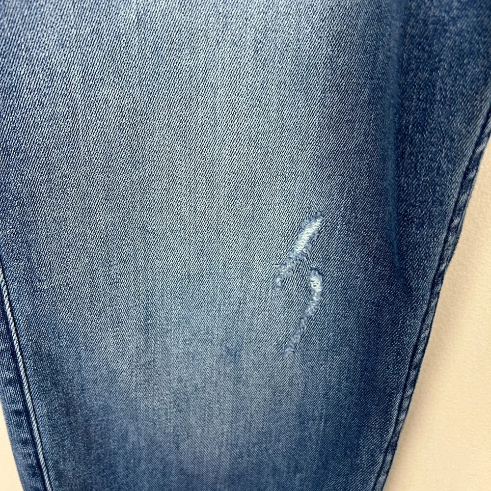 Hollister Athletic Skinny Jeans Mens 34x29 Distressed Stretch Denim Medium Wash‎